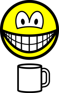 Cup of tea smile